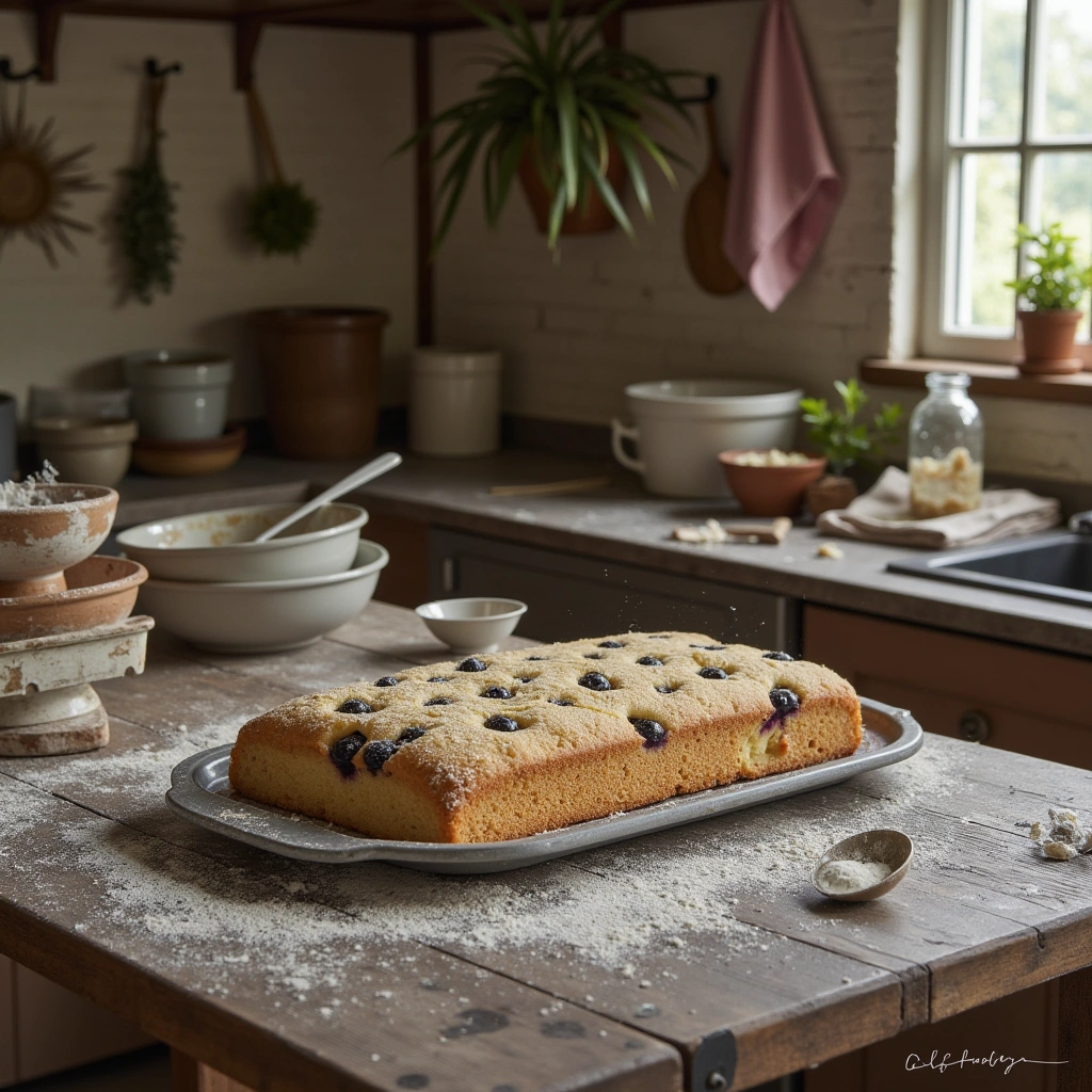 What is a Blueberry, Coconut, and Honey Dog Cake?