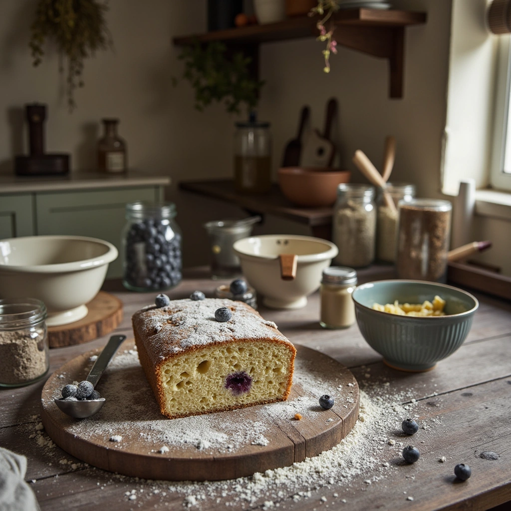 What is a Blueberry and Yogurt Dog Cake?