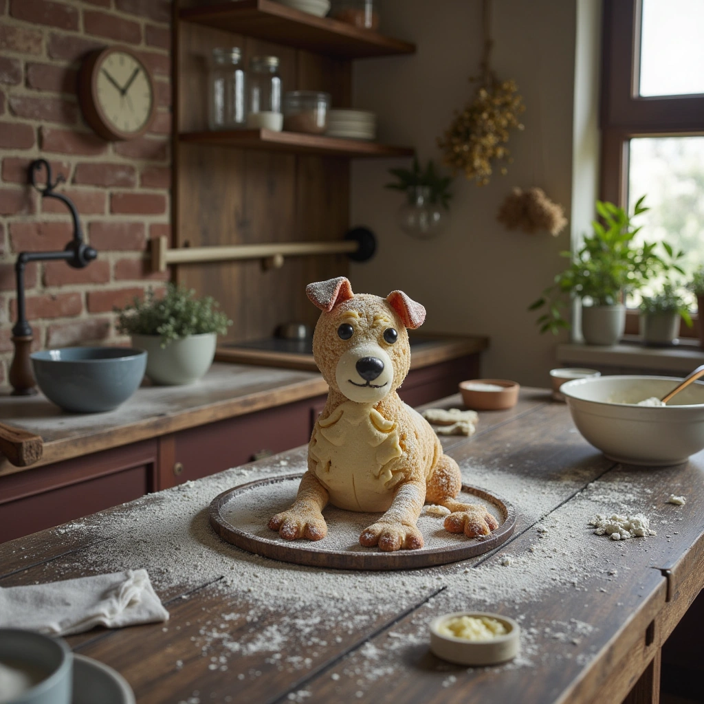Step-by-Step Guide to Making Blueberry and Yogurt Dog Cake