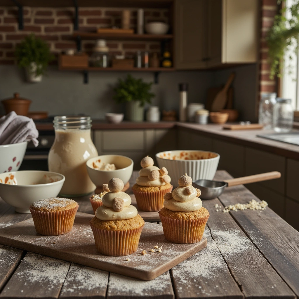 What Are Homemade Peanut Butter Dog Cupcakes?