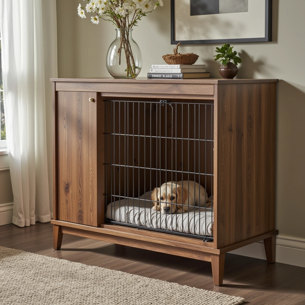 5. The Modern Dog Crate by Furhaven
