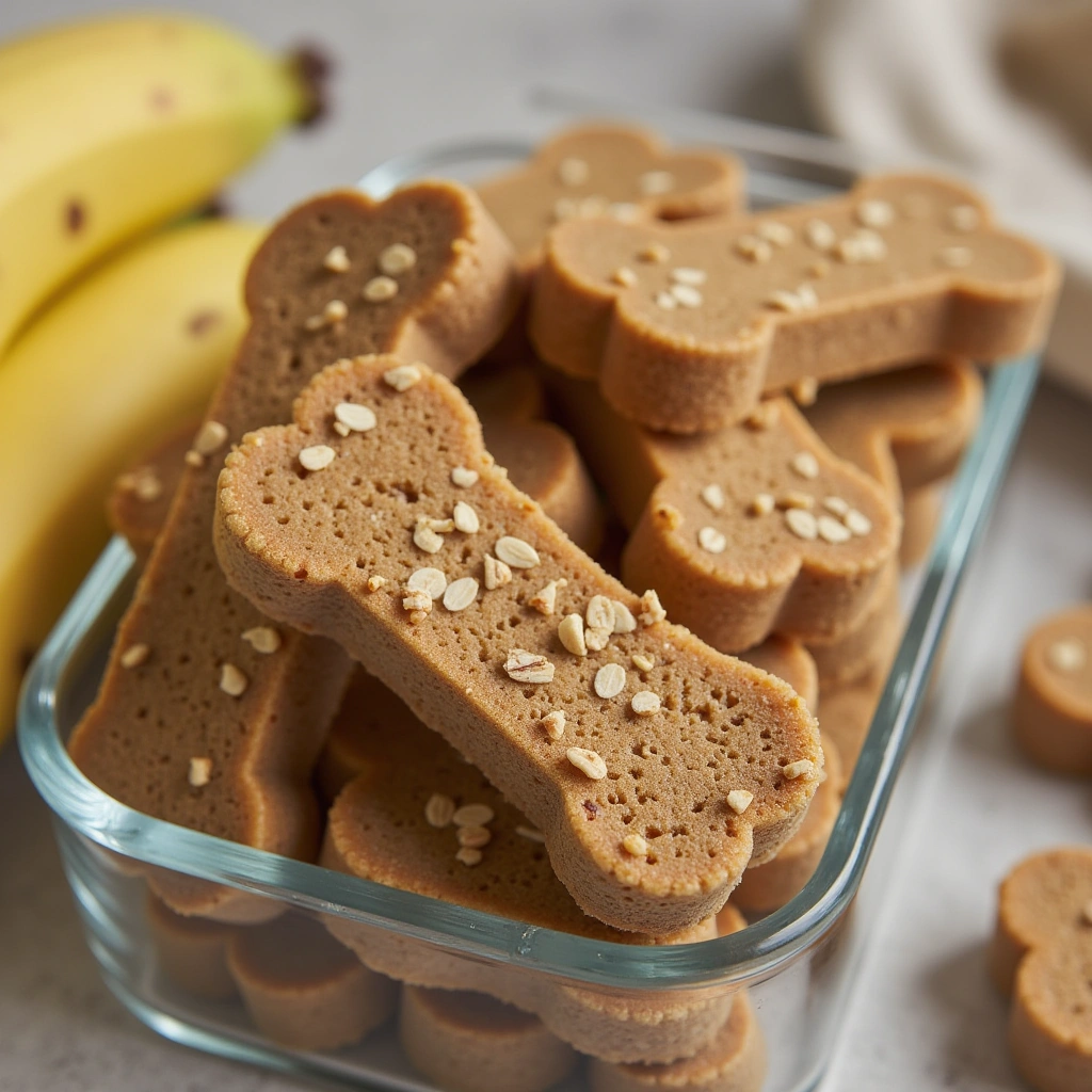 1. Classic Banana Oat Biscuits