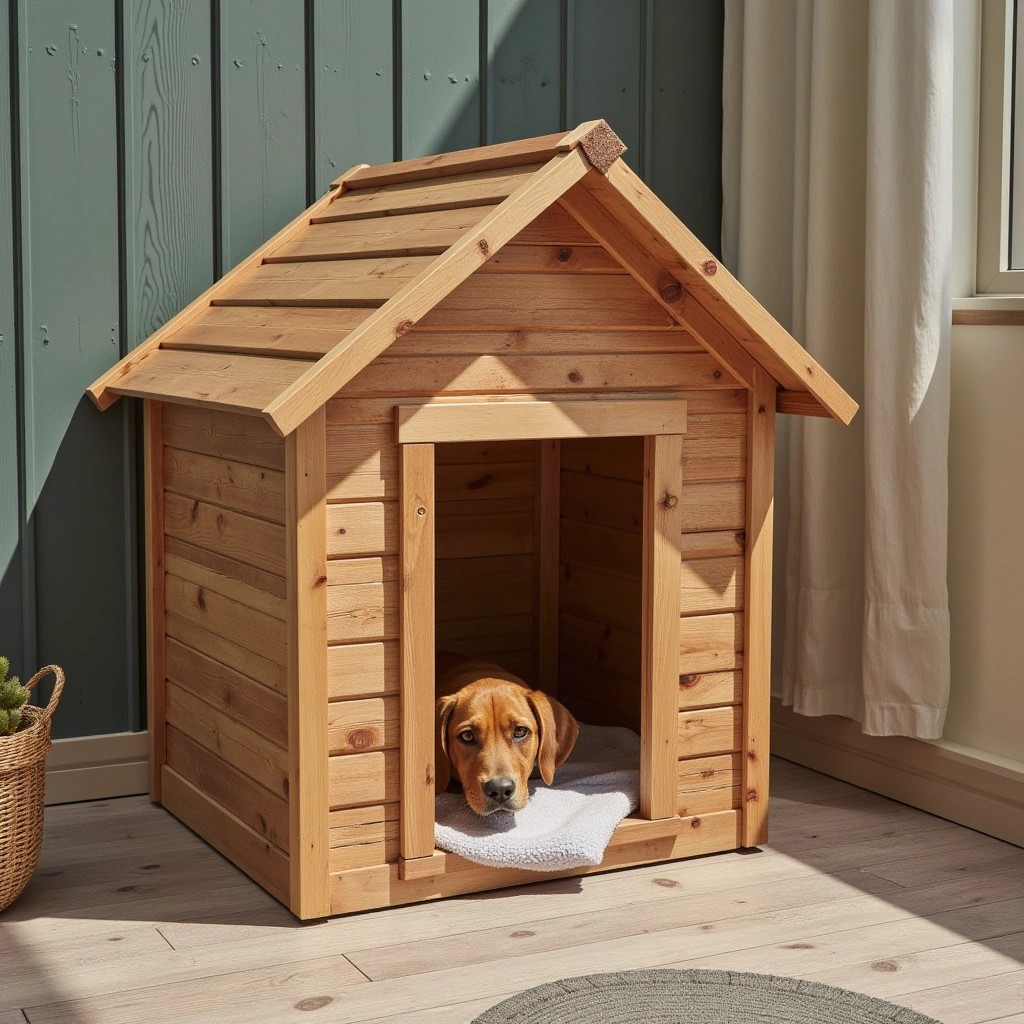 1. Classic Wooden Dog House: The Timeless Shelter