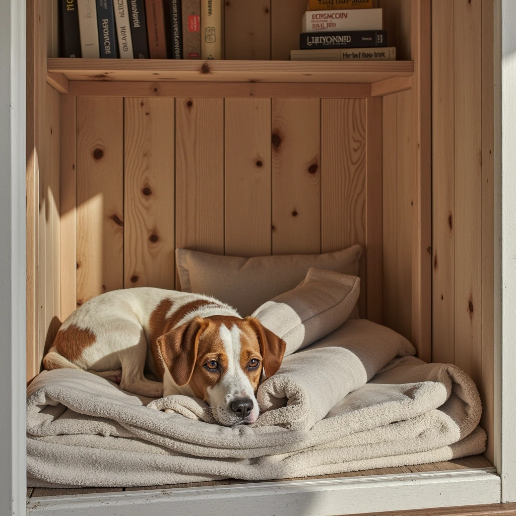 5. Cozy Insulated Kennel for Small Dogs  