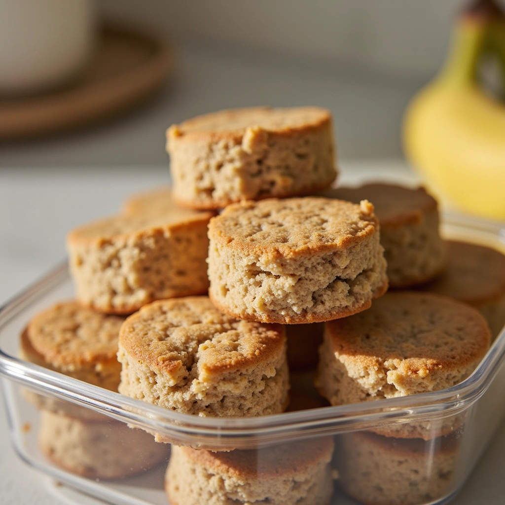 6. Banana & Chicken Protein Bites