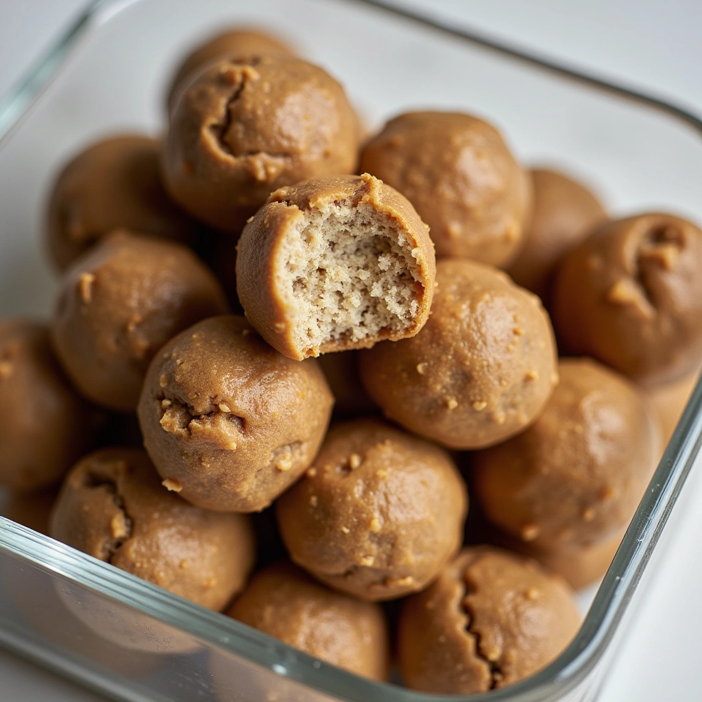 5. No-Bake Chicken Liver and Peanut Butter Bites