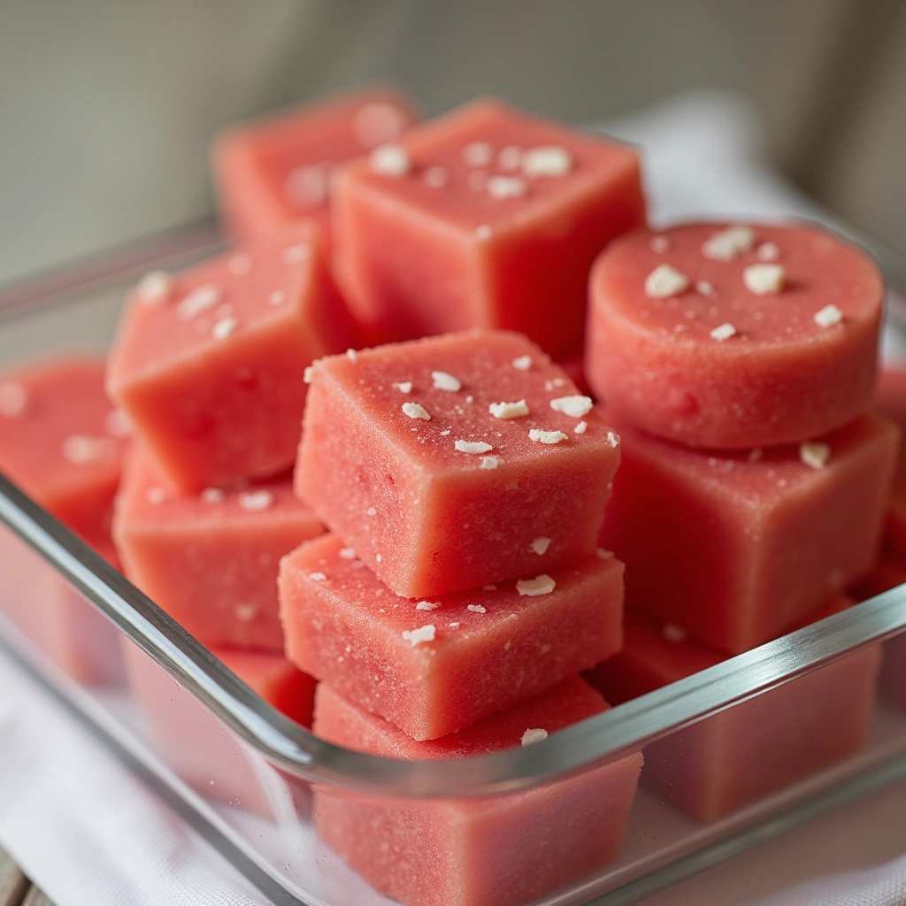 Frozen Peanut Butter and Watermelon Refreshers