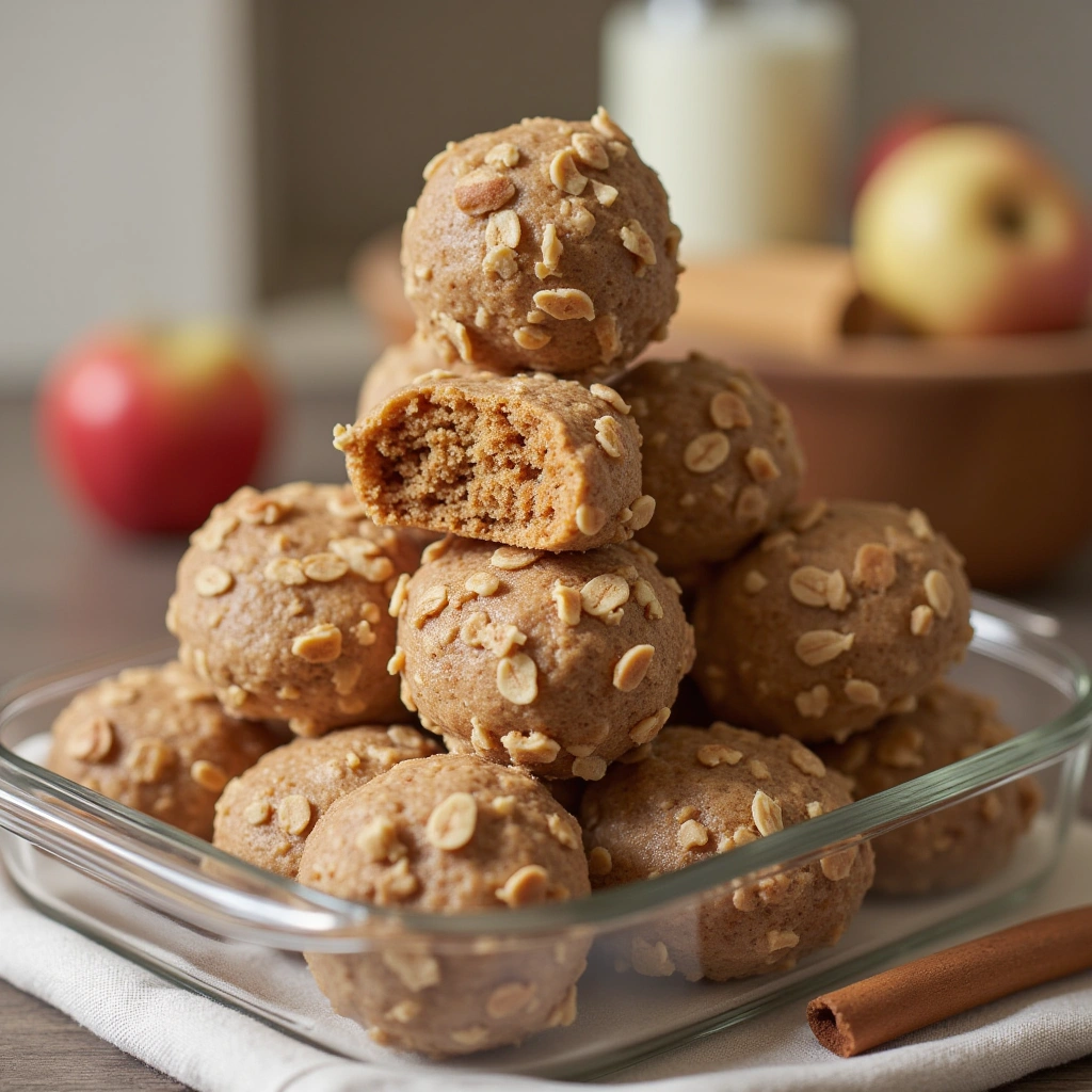 6. No-Bake Apple Cinnamon Energy Bites