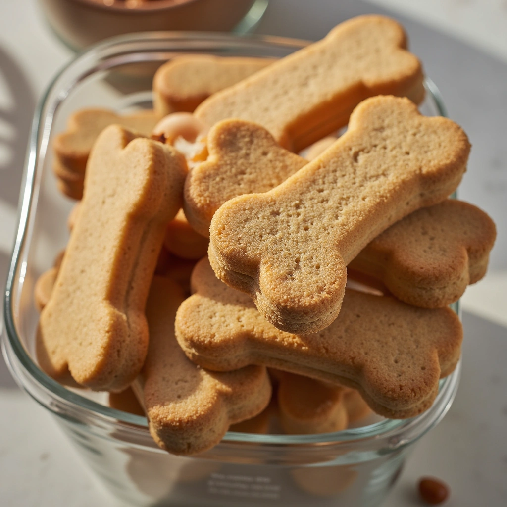 Grain-Free Peanut Butter Dog Biscuits: Great for Sensitive Pups