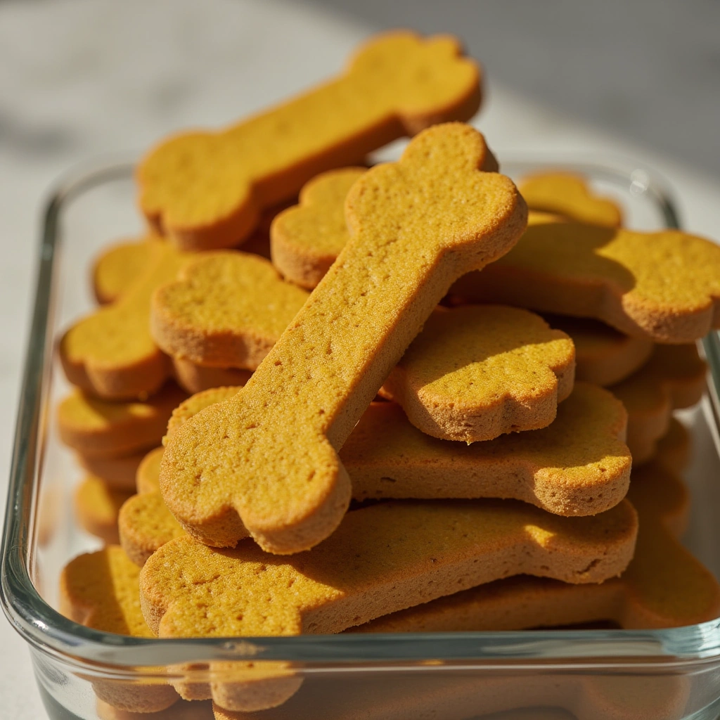 Peanut Butter and Turmeric Dog Biscuits: Joint Support and Anti-Inflammatory Power