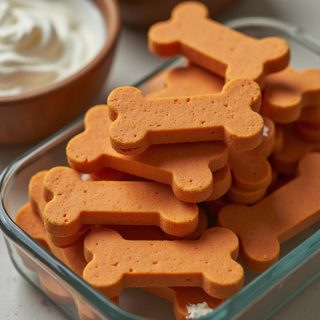 3. Sweet Potato and Coconut Oil Dog Biscuits