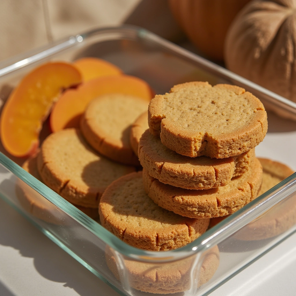 1. Peanut Butter and Pumpkin Easter Biscuits