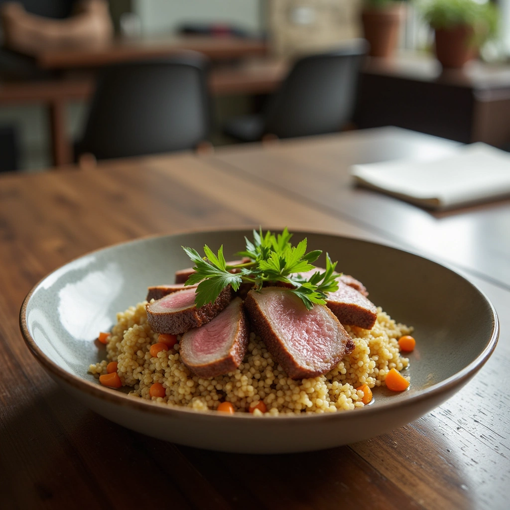 Duck and Quinoa Bowl: Novel Protein for Allergy Relief