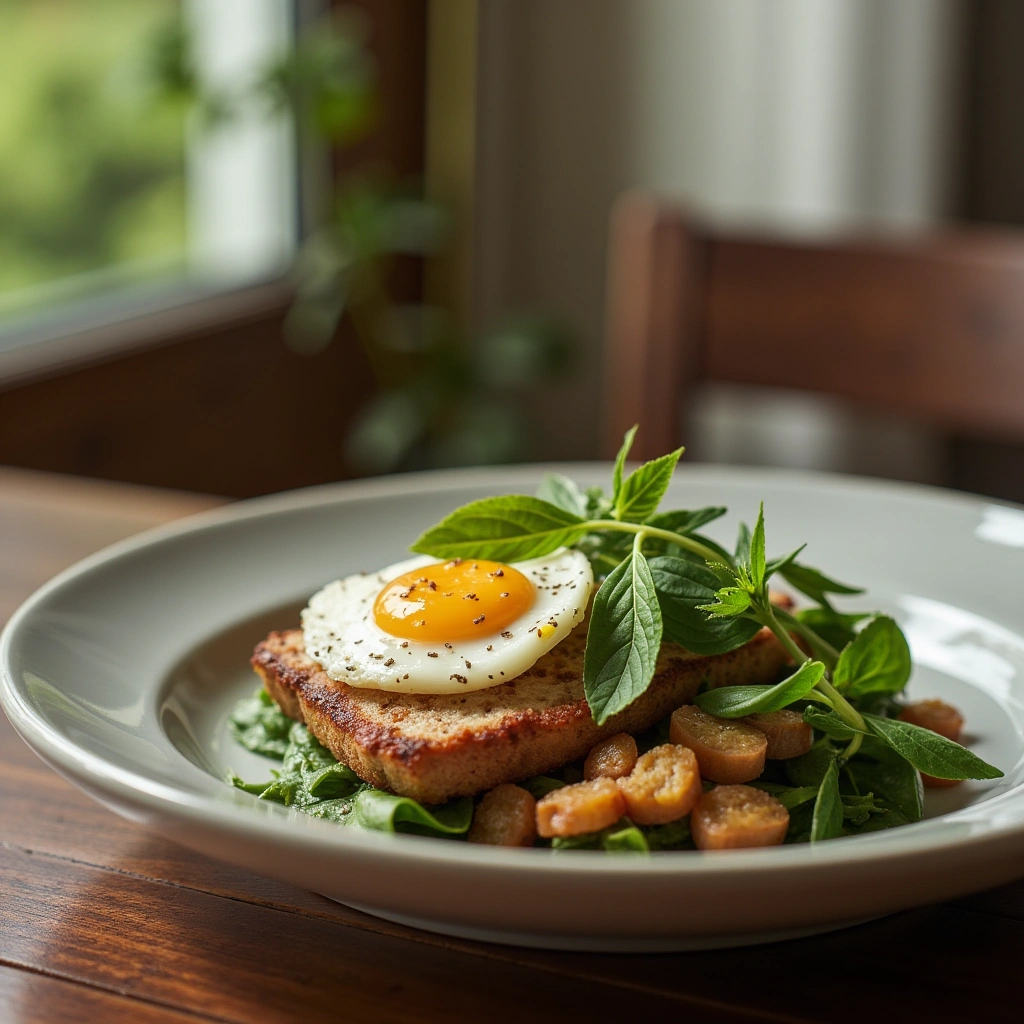 Recipe 3: Tuna Spinach and Egg Grain Free Breakfast Bowl