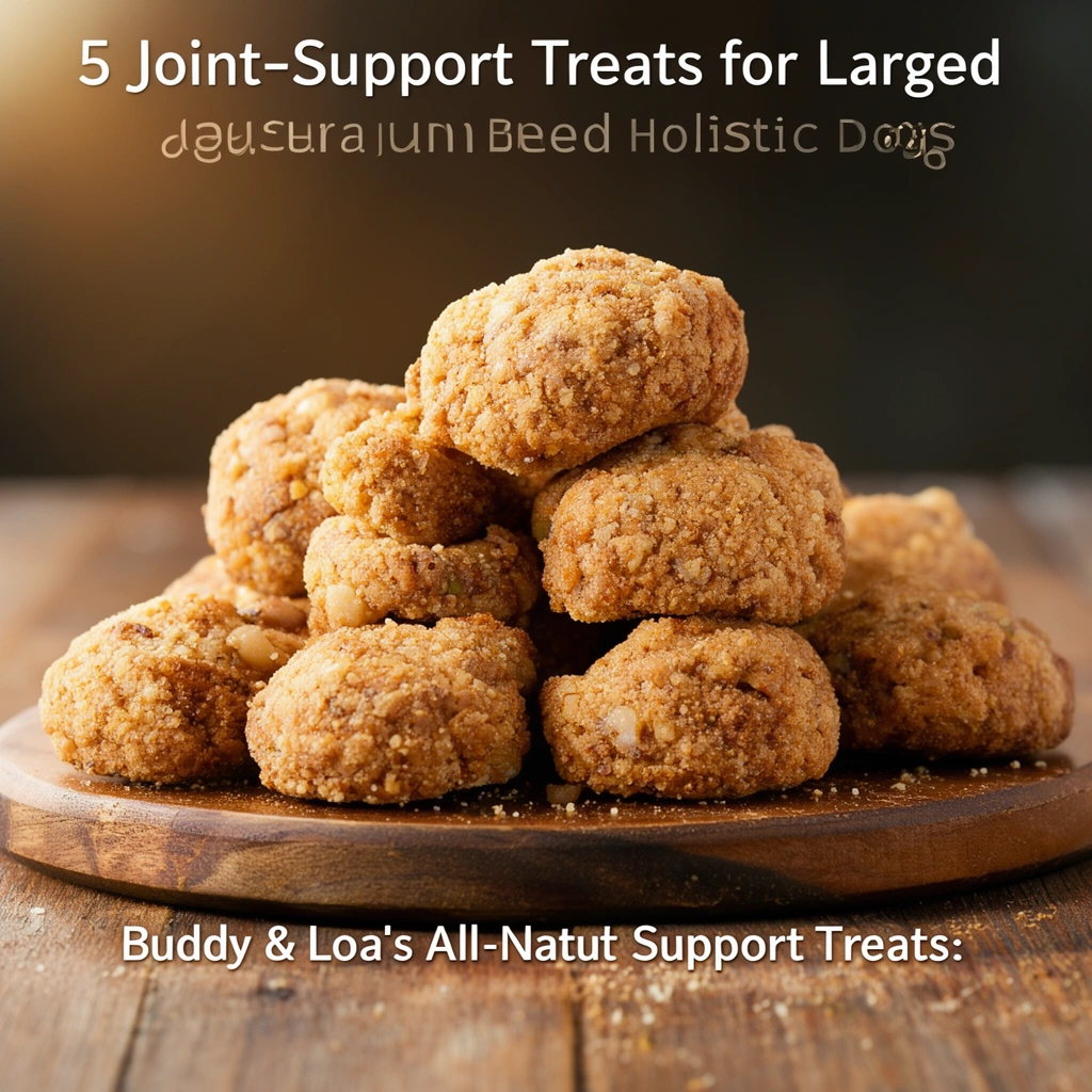 Buddy & Lola’s All-Natural Joint Support Treats: Holistic Wellness