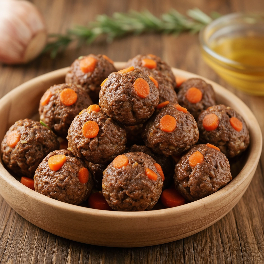 4. Beef & Carrot Meatballs