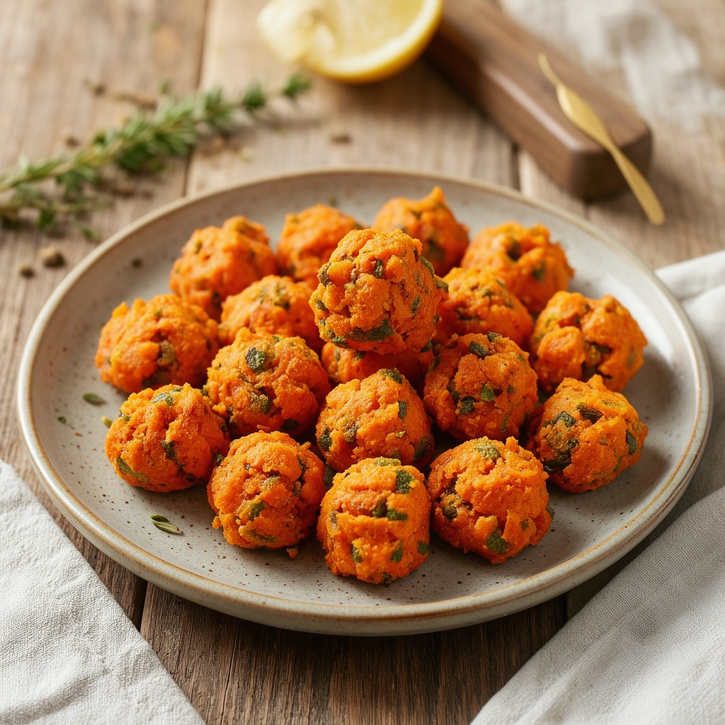 Salmon and Sweet Potato Bites