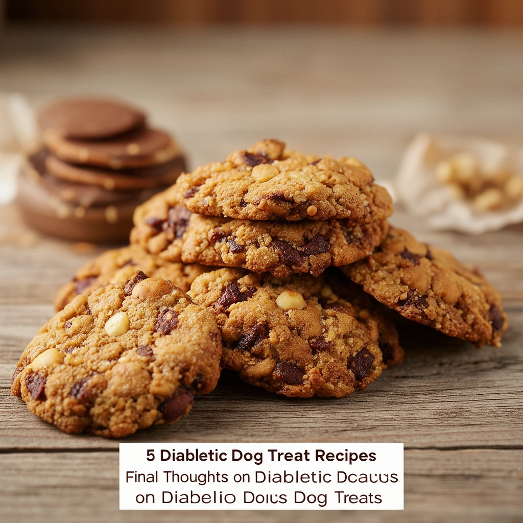 Final Thoughts on Diabetic Dog Treats
