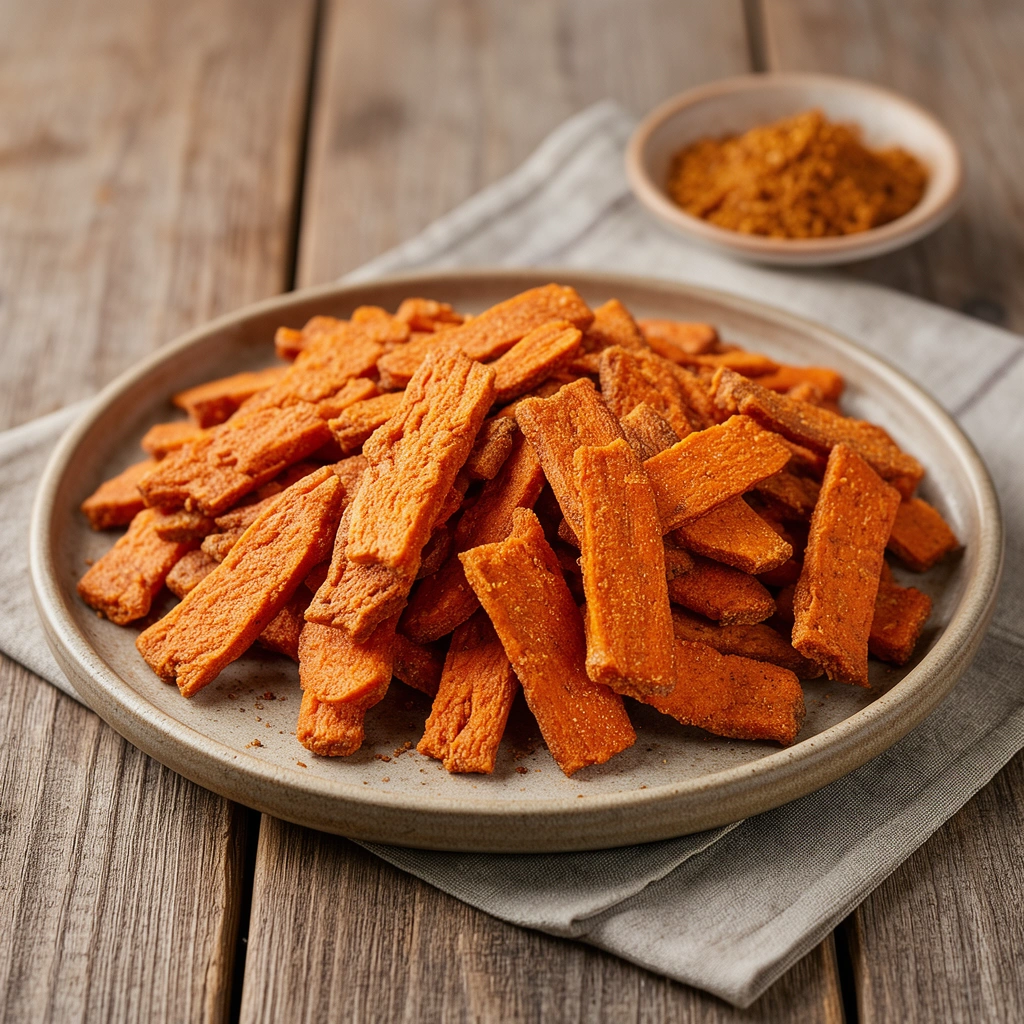 2. Chicken & Sweet Potato Jerky: High-Protein Chew for Active Dogs