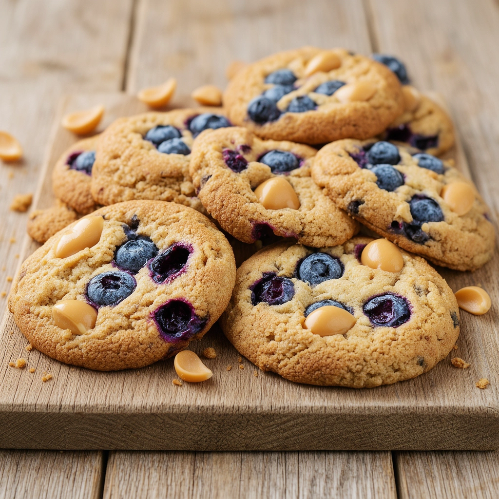 4. Blueberry Peanut Butter Biscuits: Crunchy and Delicious