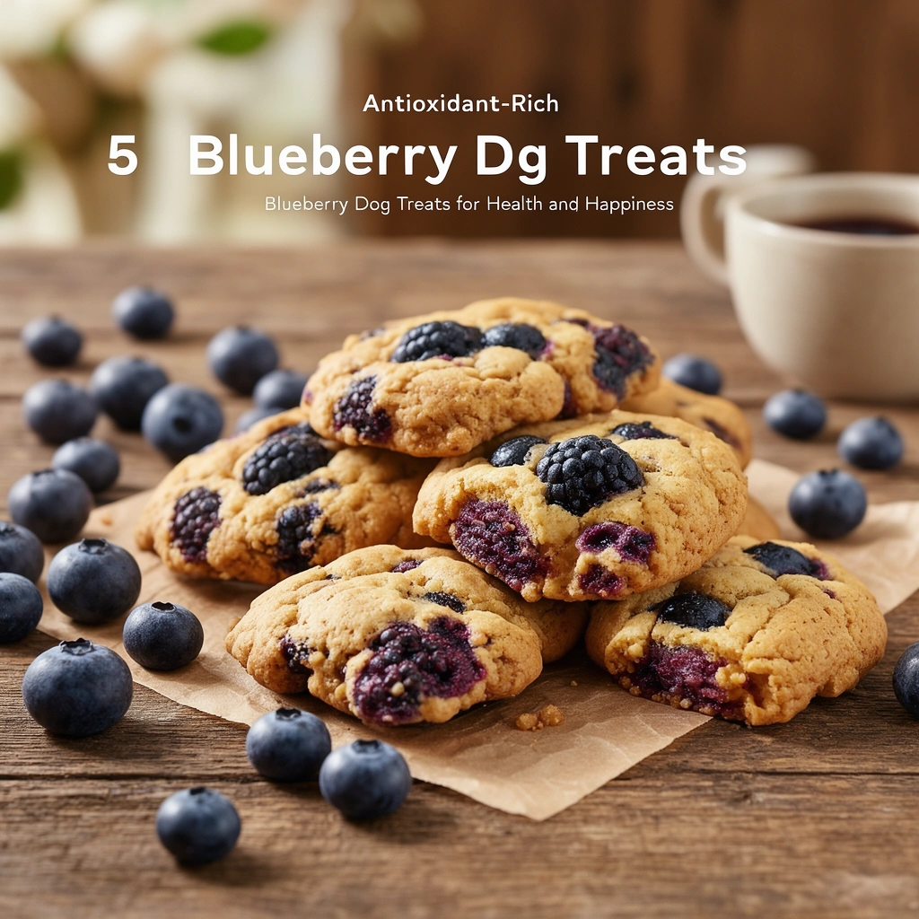 Wrapping It Up: Blueberry Dog Treats for Health and Happiness
