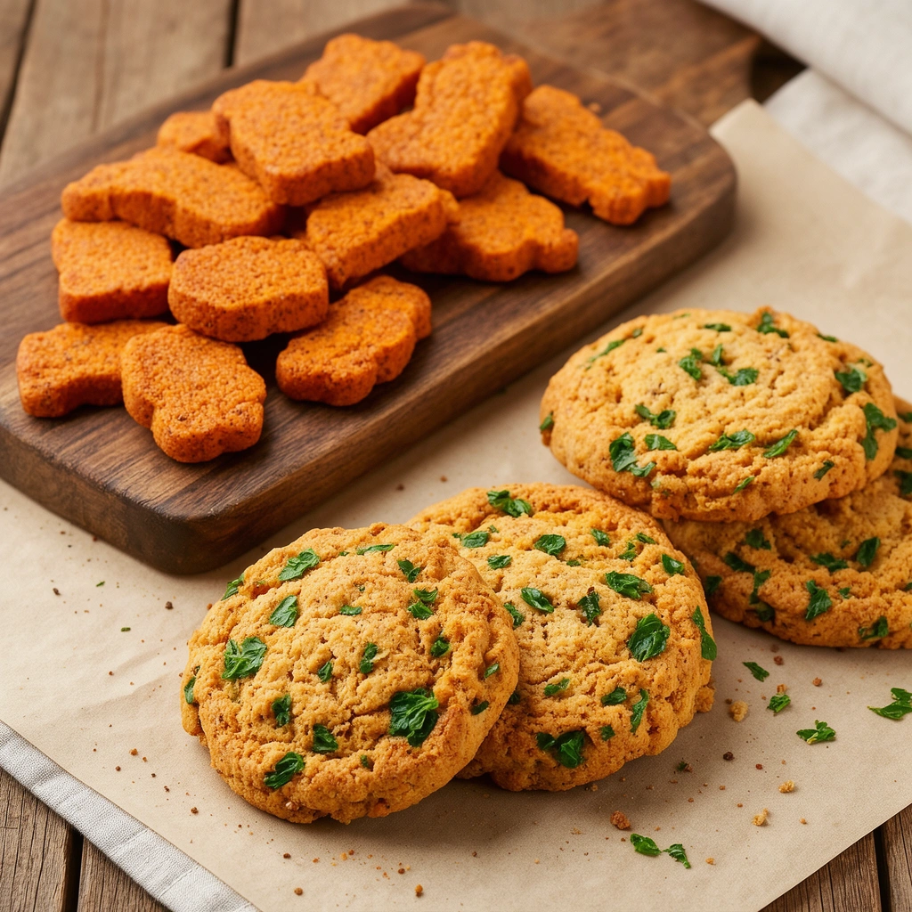 5. Savory Sweet Potato and Parsley Biscuits