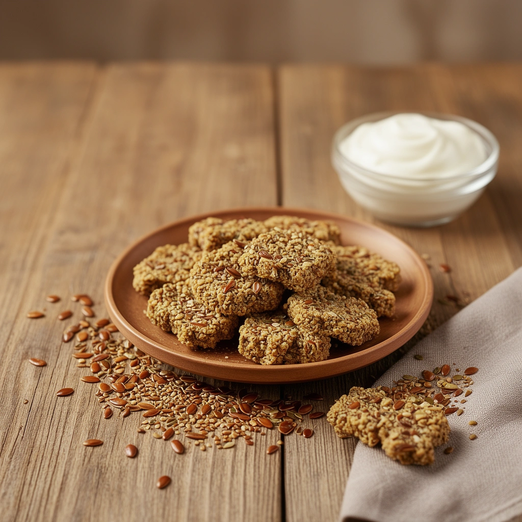 Flaxseed & Yogurt Drops: Gut-Skin Connection in a Treat