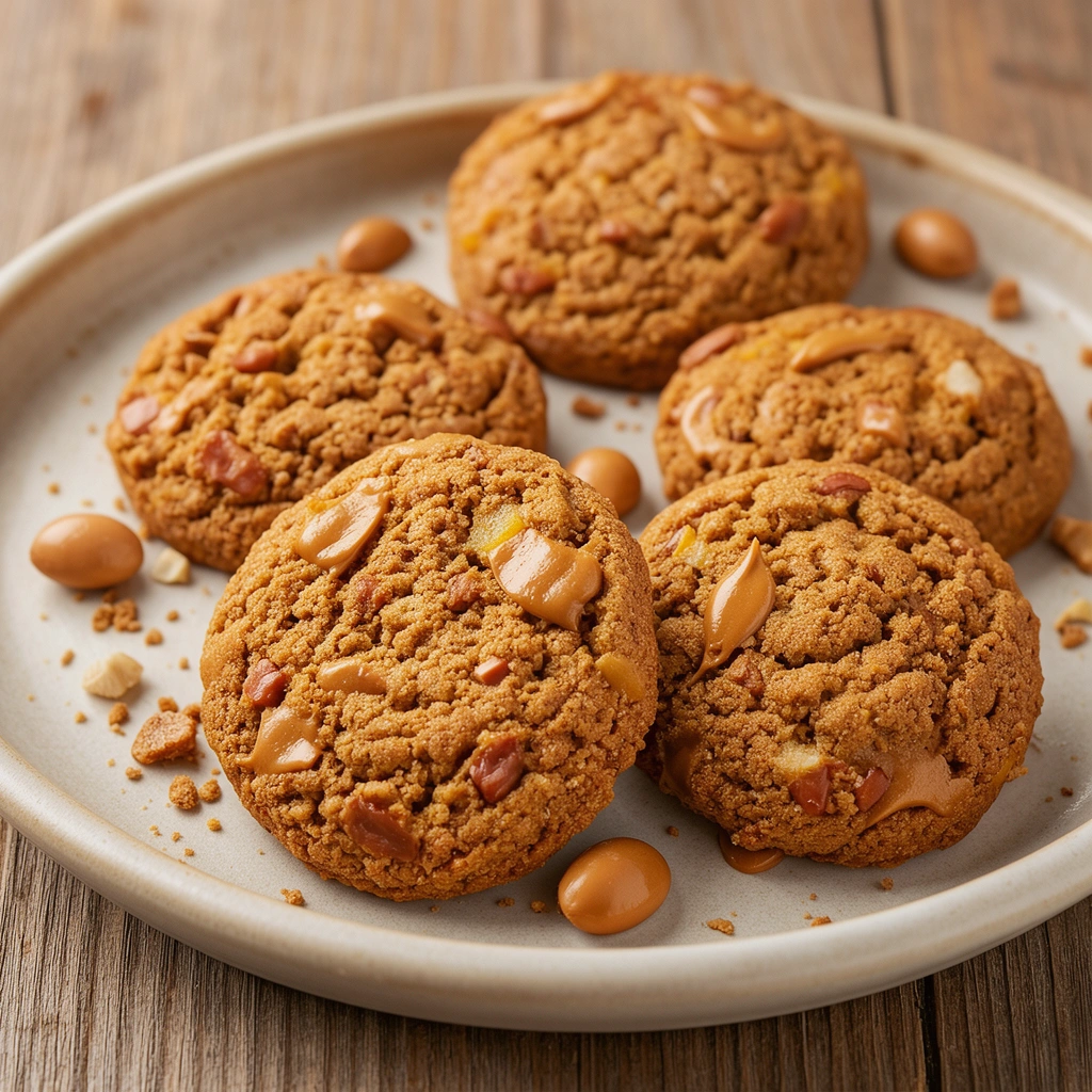 1. Peanut Butter & Pumpkin Dog Biscuits