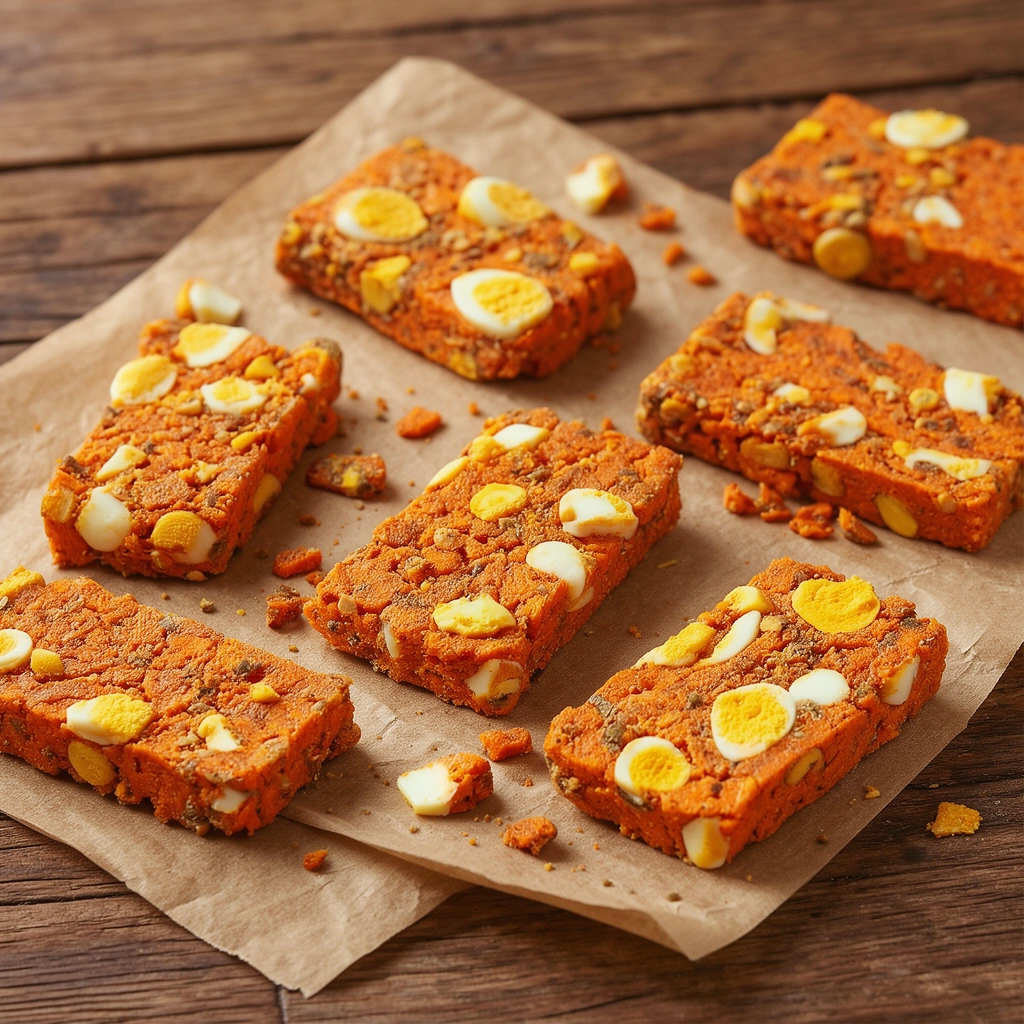 3. Sweet Potato & Egg Chews