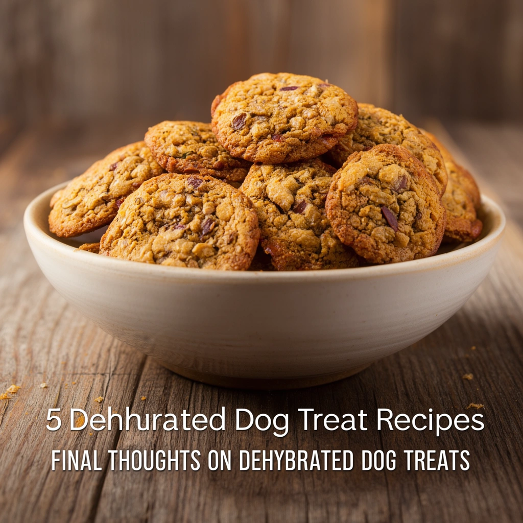 Final Thoughts on Dehydrated Dog Treats