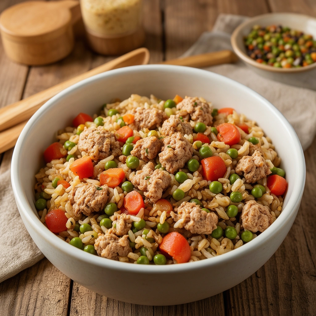 Customizing Your Ground Turkey and Rice Dog Food